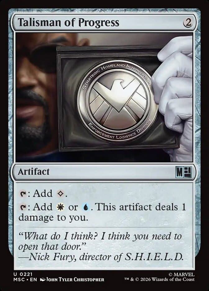 Talisman of Progress